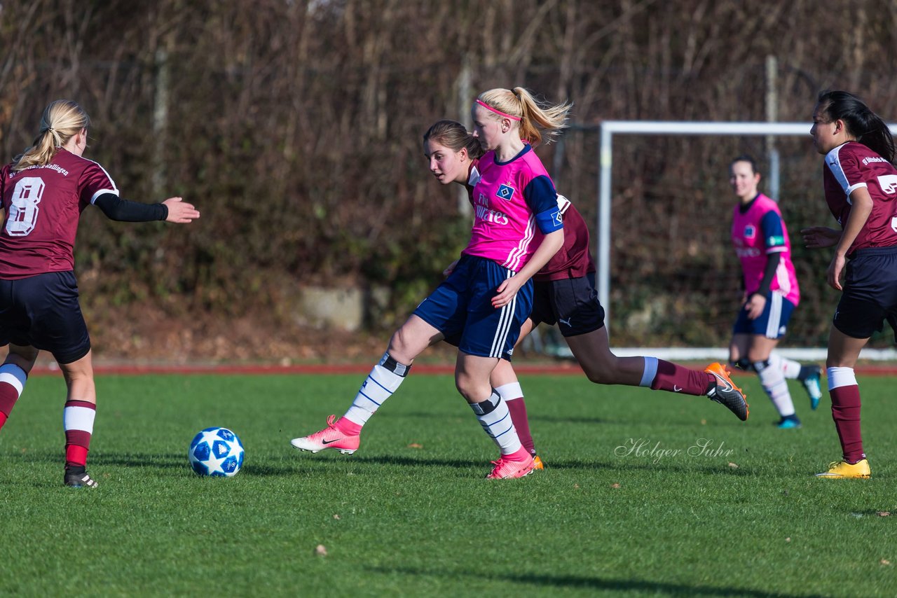 Bild 215 - B-Juniorinnen Halstenbek-Rellingen - Hamburger SV 2 : Ergebnis: 3:8